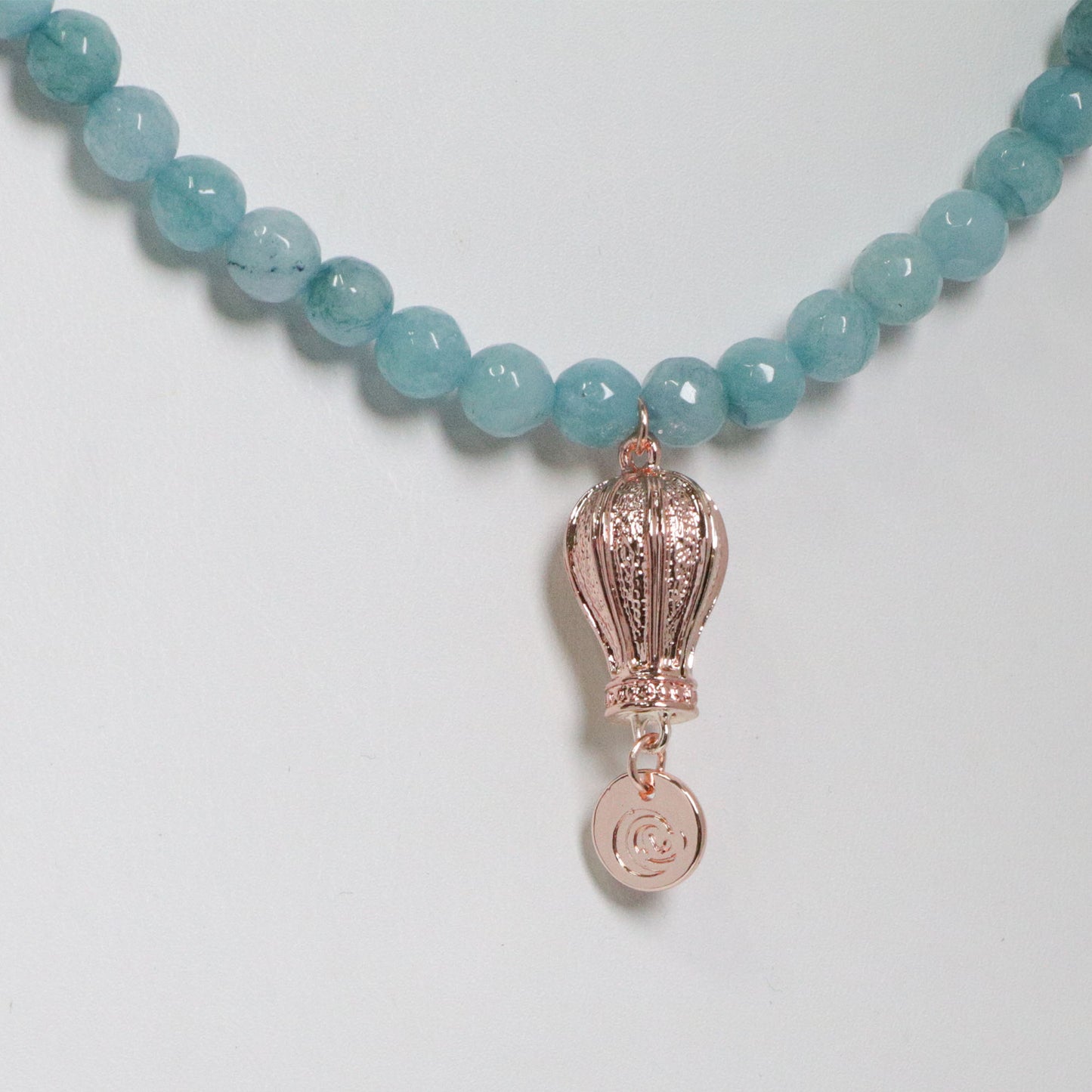 Collana Mongolfiera con Pietre Naturali
