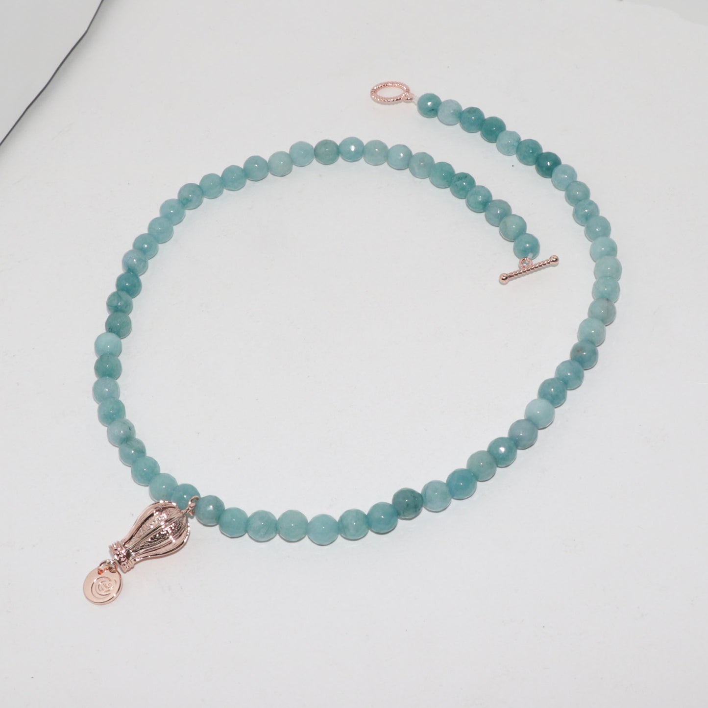 Collana Mongolfiera con Pietre Naturali