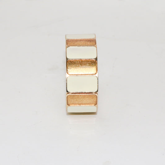 Bracciale Natale Bianco e Oro