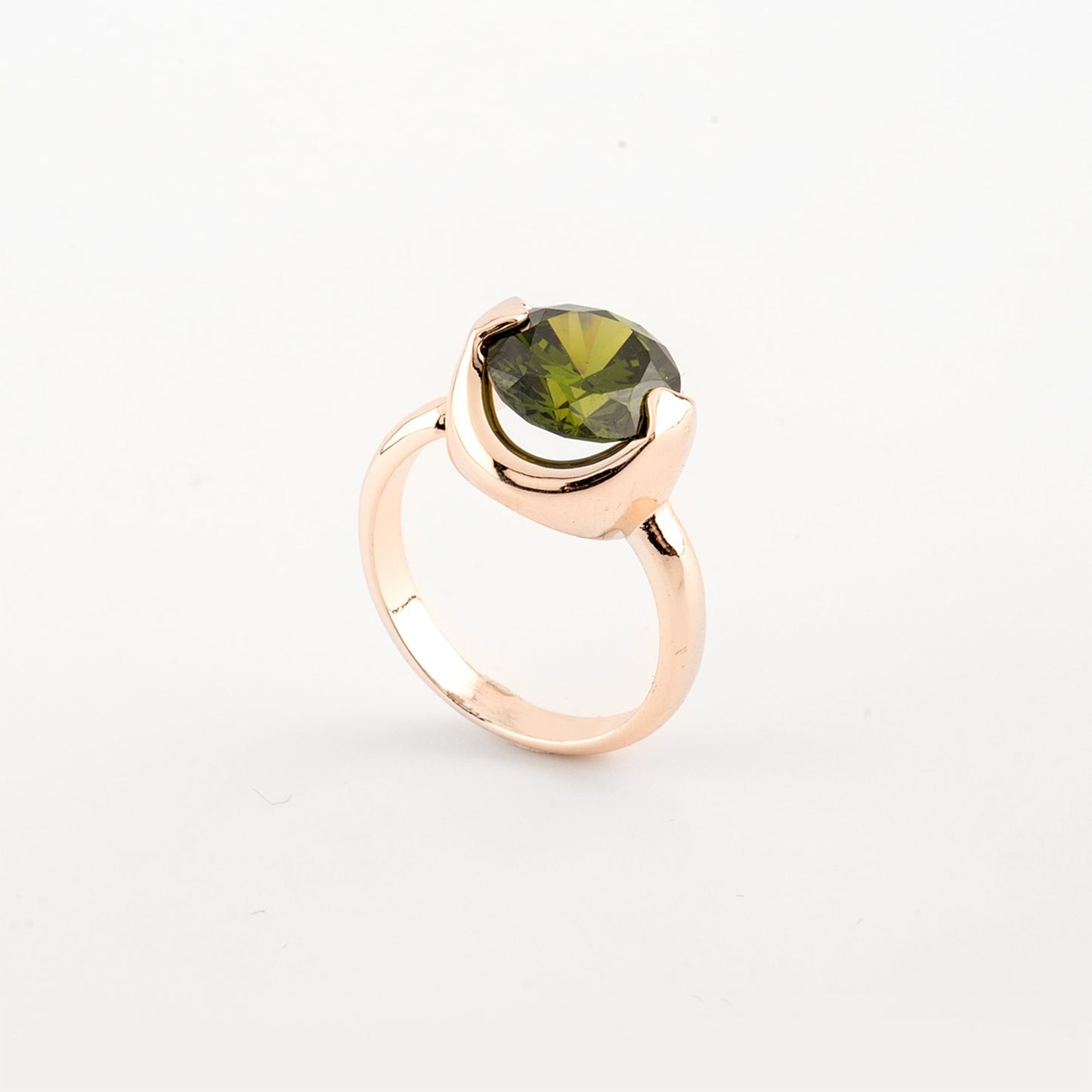 Anello Cristallo Verde