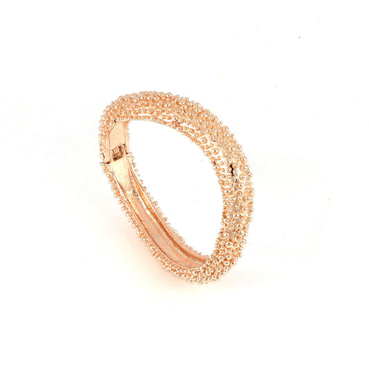 Bracciale Puntinato Oro Rosa