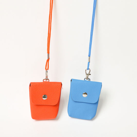 Mini Pochette da collo arancione