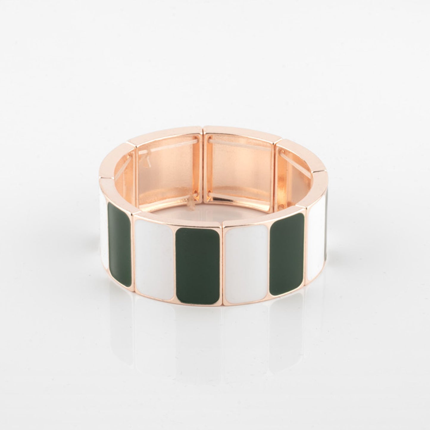 Bracciale Colorato Bianco e Verde