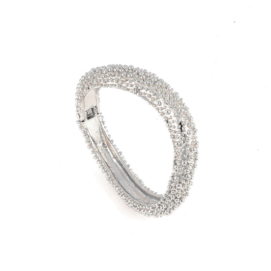 Bracciale Puntinato Oro Bianco