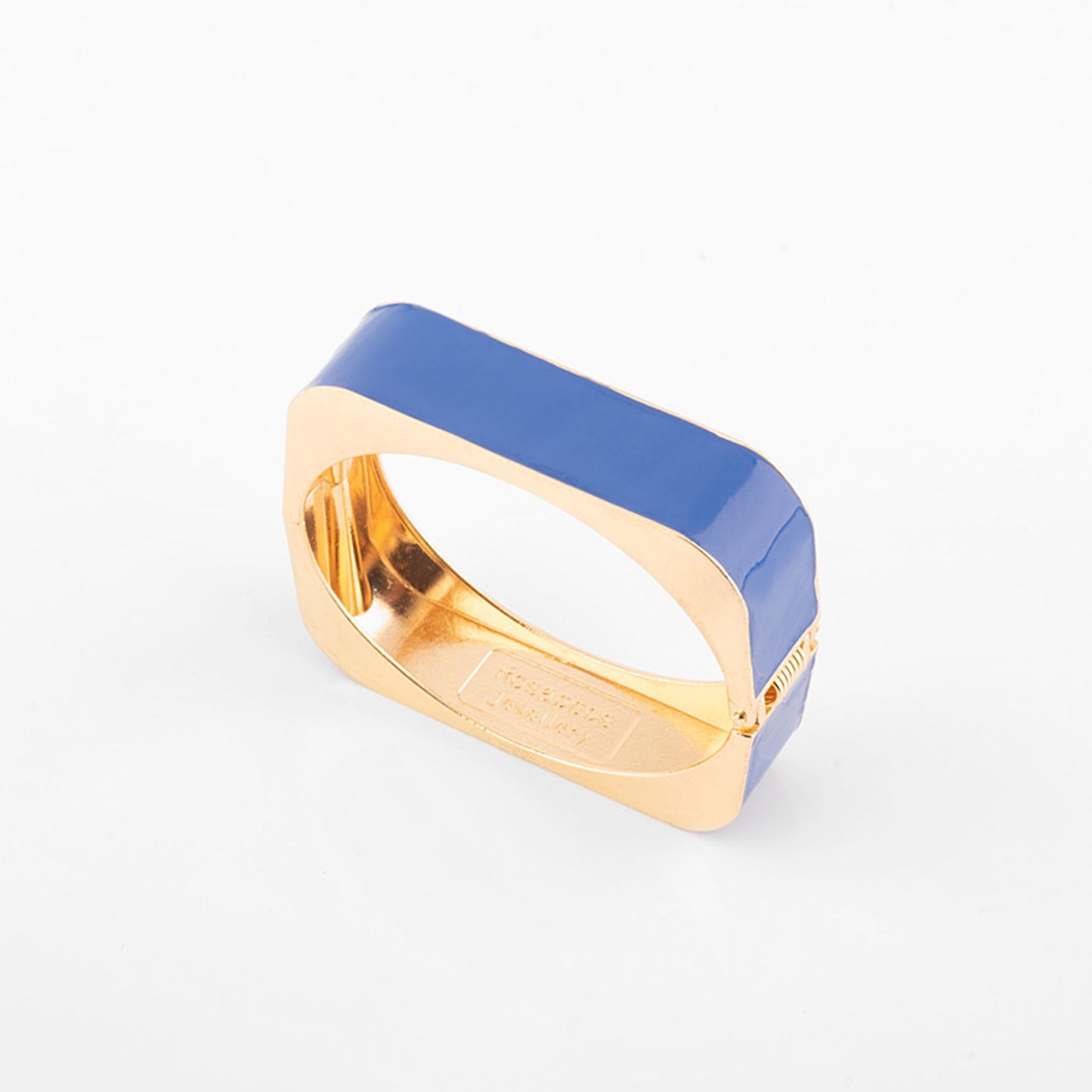 Bracciale Rigido Smaltato Blu