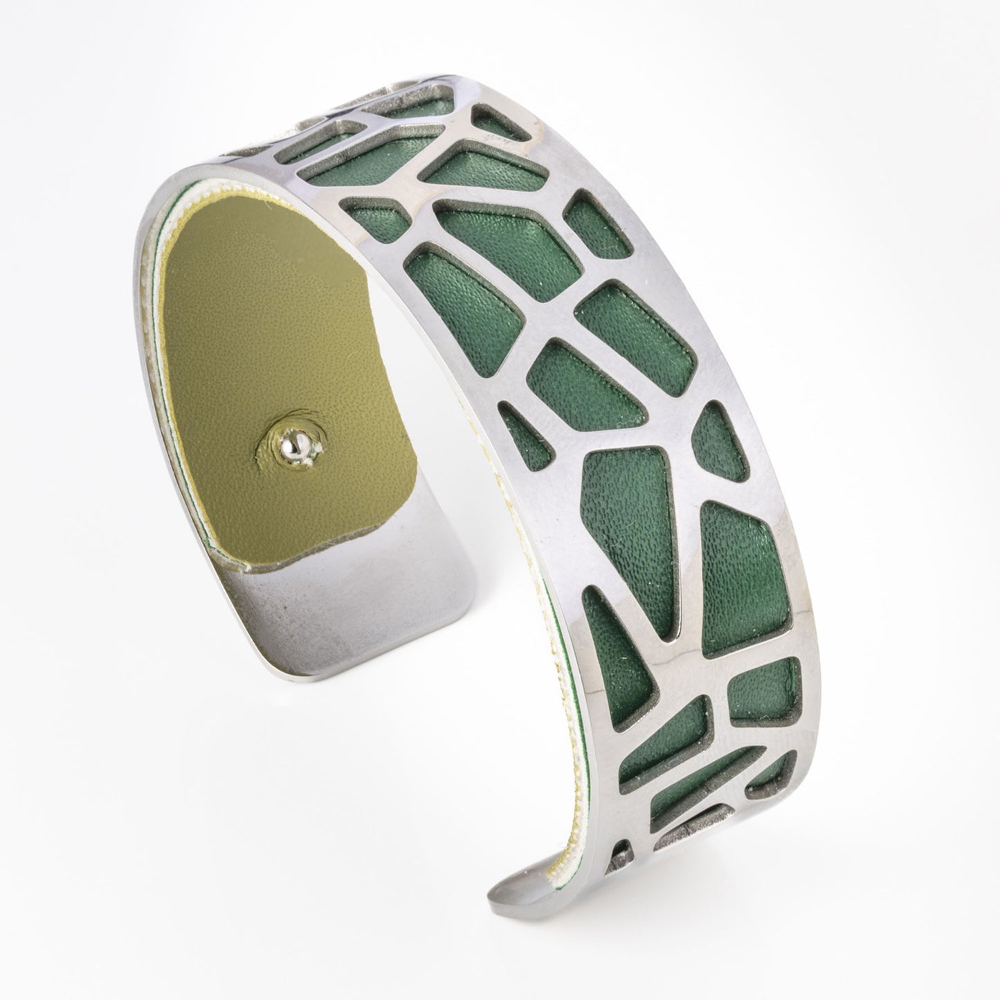 Bracciale Fascia Large Verde