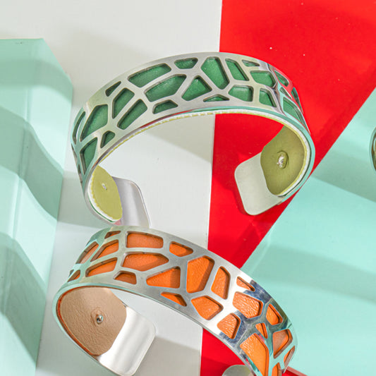 Bracciale Fascia Large Verde