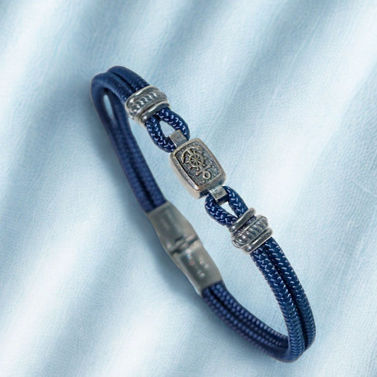Bracciale PORSENNA Navy Steel